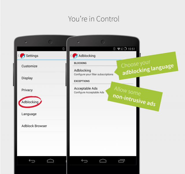 AdBlock Plus for Android screenshot