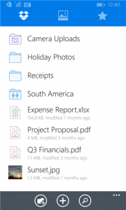 Dropbox for Windows Phone becomes universal app, gets new features