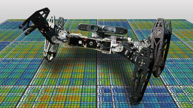Pierre and Marie Curie University and University of Wymoning-developed robot adapting to injury