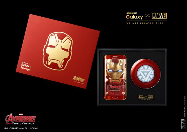 Unboxed Samsung Galaxy S6 edge Iron Man limited edition