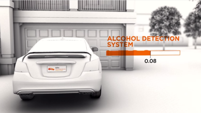 Car alcohol detection system