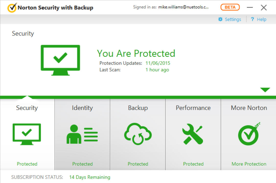 Norton Security with Backup 2016