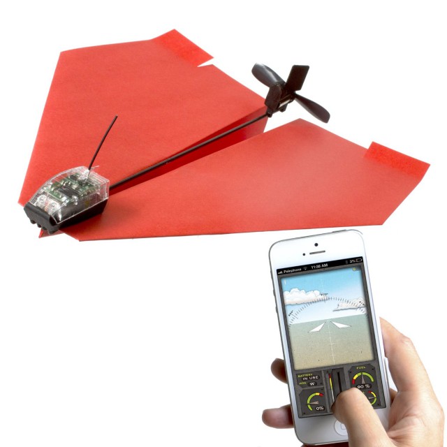 PowerUp 3.0 Smartphone Controlled Paper-Airplane