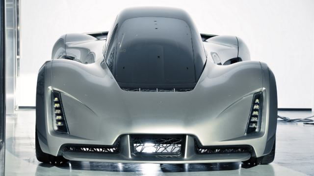 The Blade 3D-printed supercar