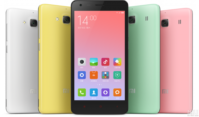 Xiaomi Redmi 2A color options
