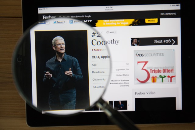 Tim Cook lashes out at the government, Facebook and Google over privacy