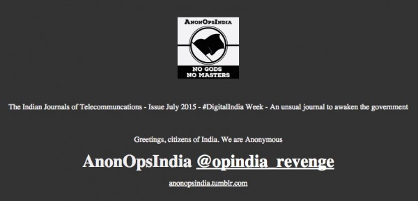 BSNL Hacked AnonOpsIndia