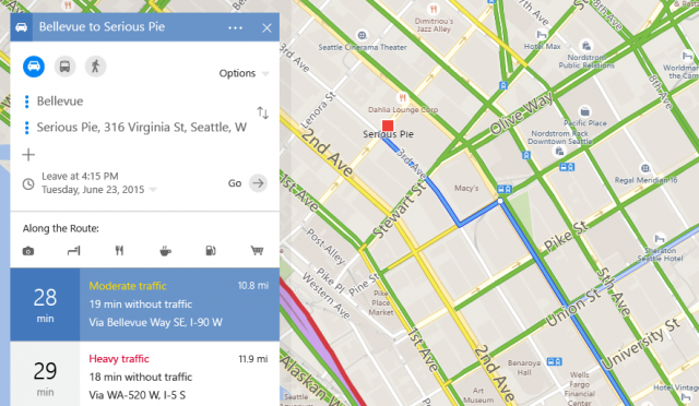 Bing Maps Major Redesign Directions