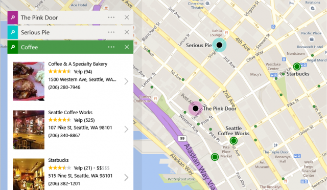 Bing Maps Major Redesign User Interface