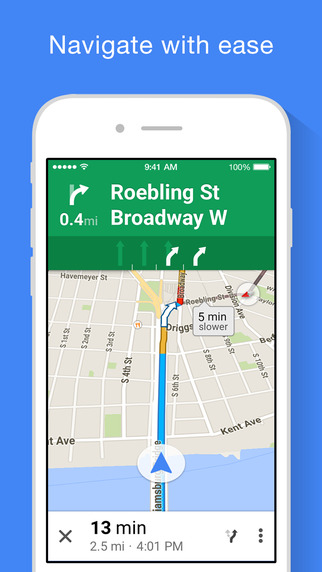 Google Maps iOS iPhone
