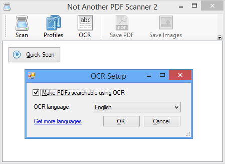 photo of Scan pages as searchable PDFs with NAPS2 image
