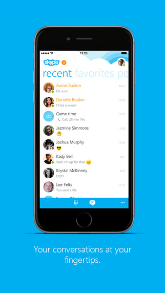 Skype iOS iPhone
