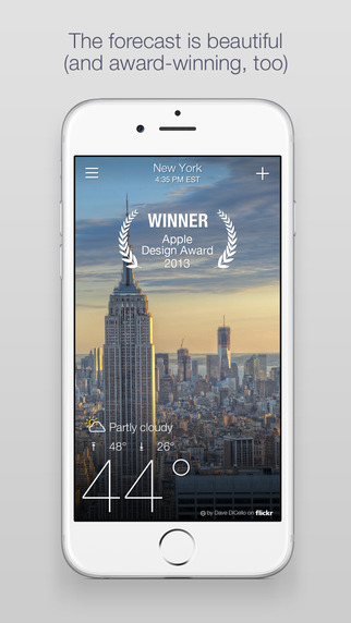 Yahoo Weather iOS iPhone