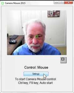 photo of Control your PC with a webcam via Camera Mouse 2015 image