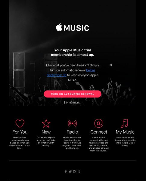 Apple Music Reminder