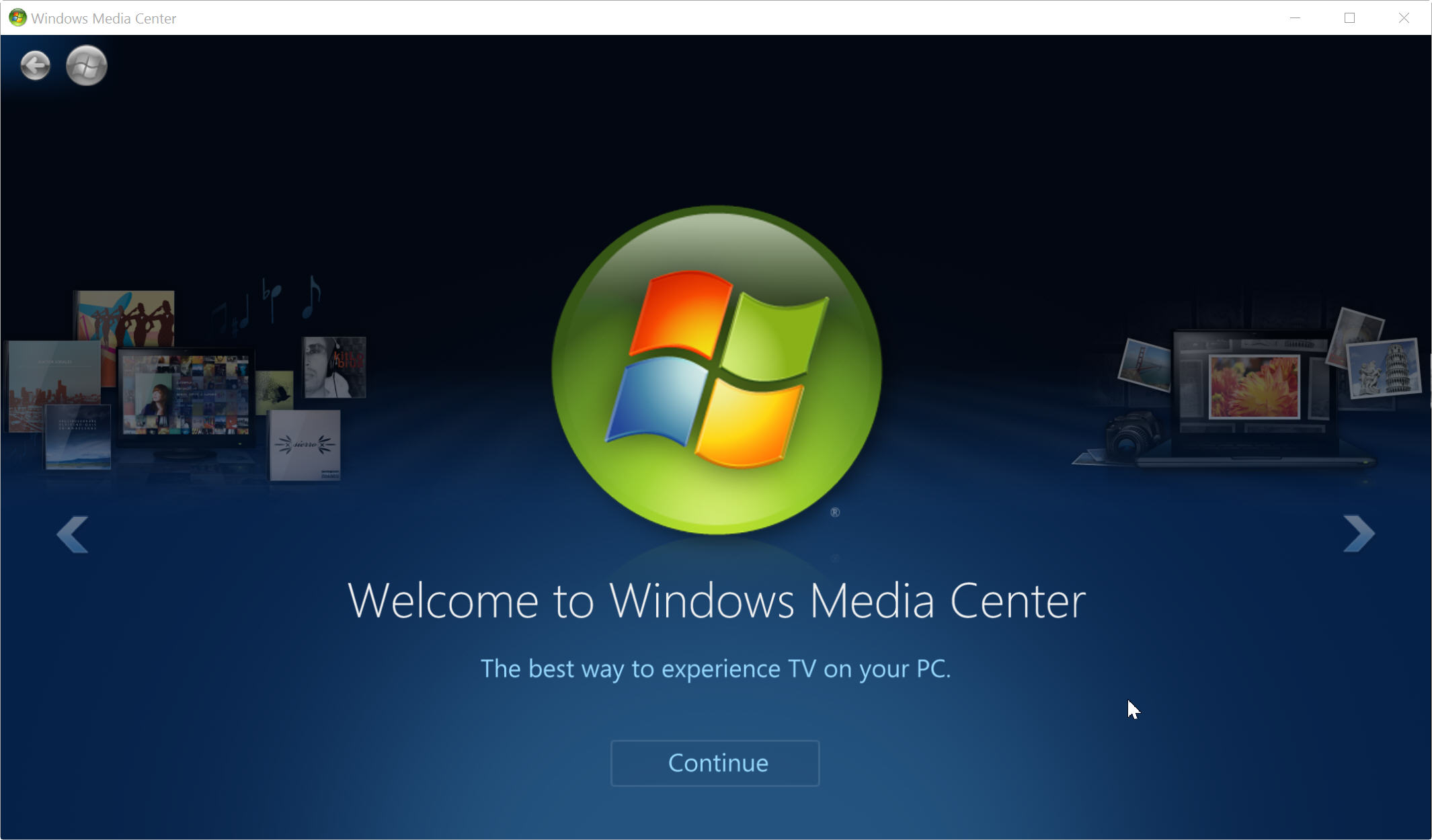 Windows Media Center