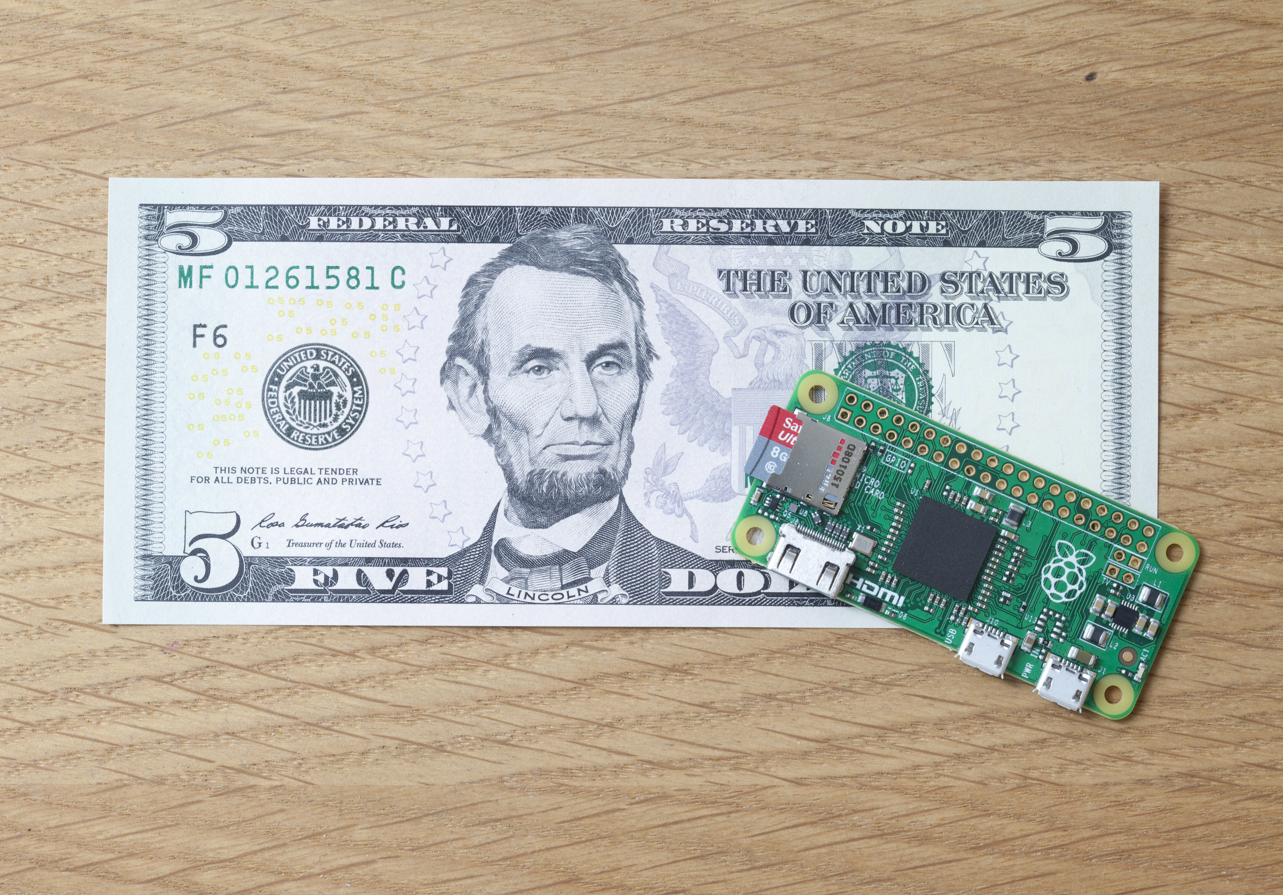 photo of Raspberry Pi Zero is a $5 computer -- buy it today! image
