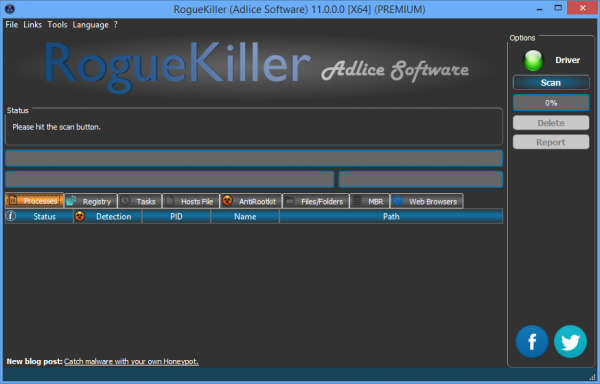 photo of RogueKiller 11 ships with rewritten kernel driver, ADS detection image