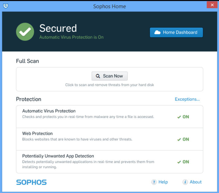 sophos home free (for mac)