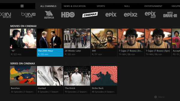 photo of Cinemax makes its debut on Sling TV image