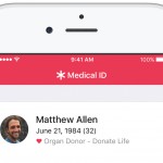 Apple iOS 10 iPhone organ donor