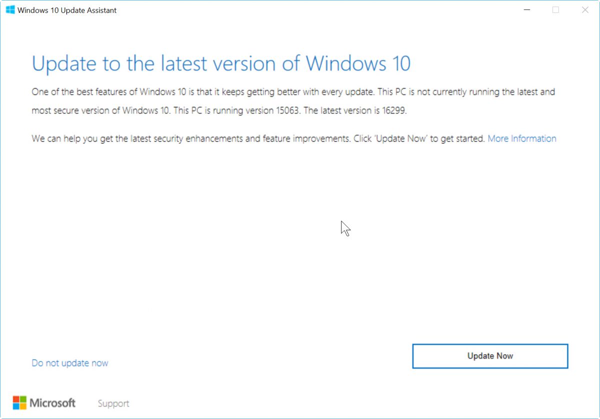 How To Upgrade Your PC To The Windows 10 Fall Creators Update Now