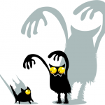 scar scaried spook afraid cat scar scaried spook afraid cat