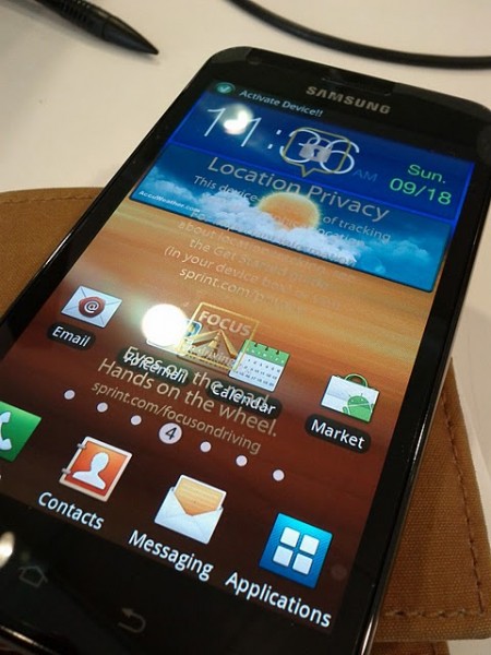 Galaxy s epic 4g обзор