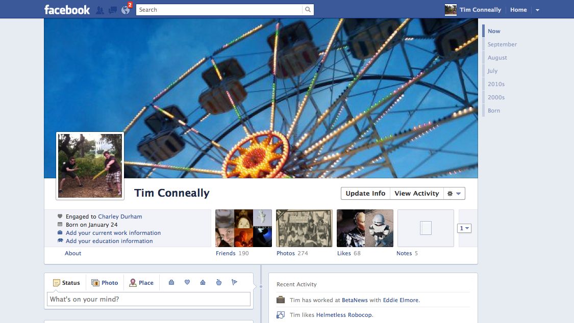 tim's experimental Timeline profile