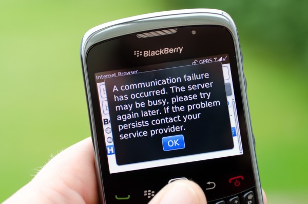 BlackBerry outage