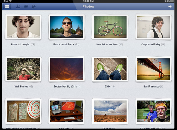 Facebook for iPad