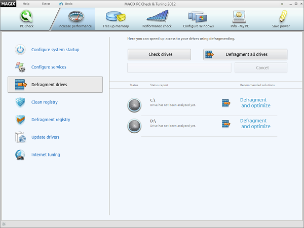 MAGIX PC Check & Tuning 2012