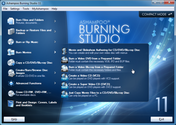 Ashampoo Burning Studio 11