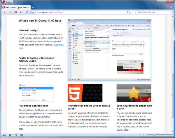 Opera 11.6 beta