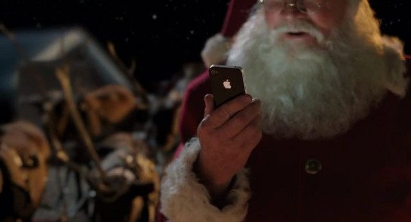 Santa Siri ad