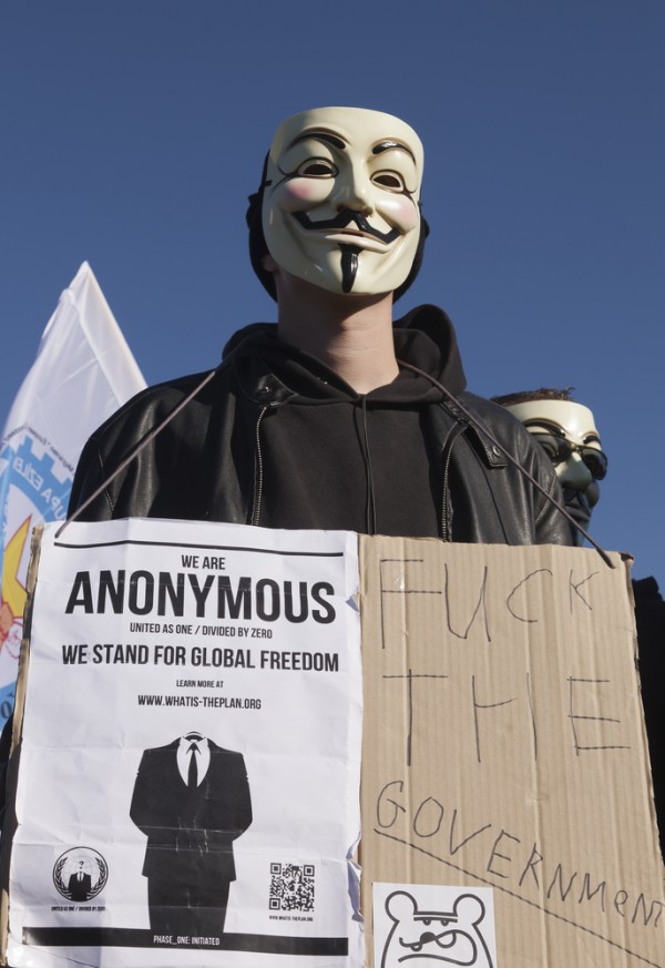 Anonymous hackers