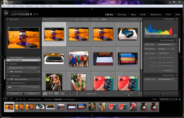 about adobe photoshop lightroom 4