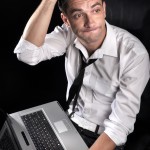 Worried It worker