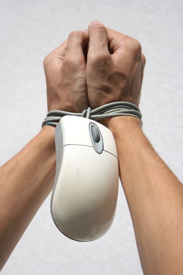 freedom mouse cuffed Internet SOPA