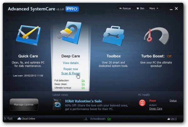 advanced systemcare pro license