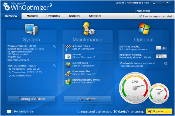 WinOptimizer 9
