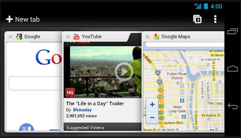 Chrome for Android beta