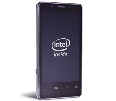Lenovo K800 with Intel Atom/Medfield chips