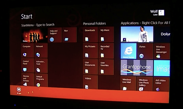 Start Menu customization
