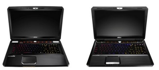 MSI gaming notebooks powered by Nvidia Kepler GPUs