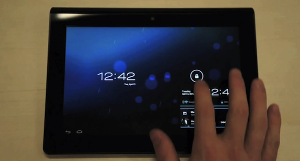 Sony Tablet S ICS