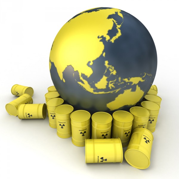 nuclear waste asia