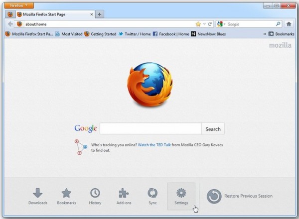 firefox show new windows on top