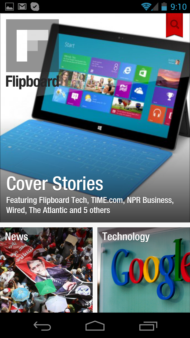 news apps like flipboard