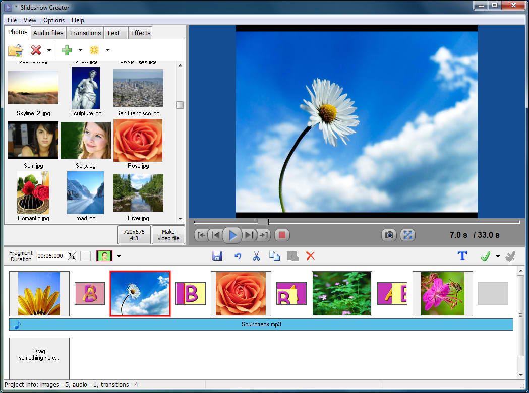 mac photo preview slideshow